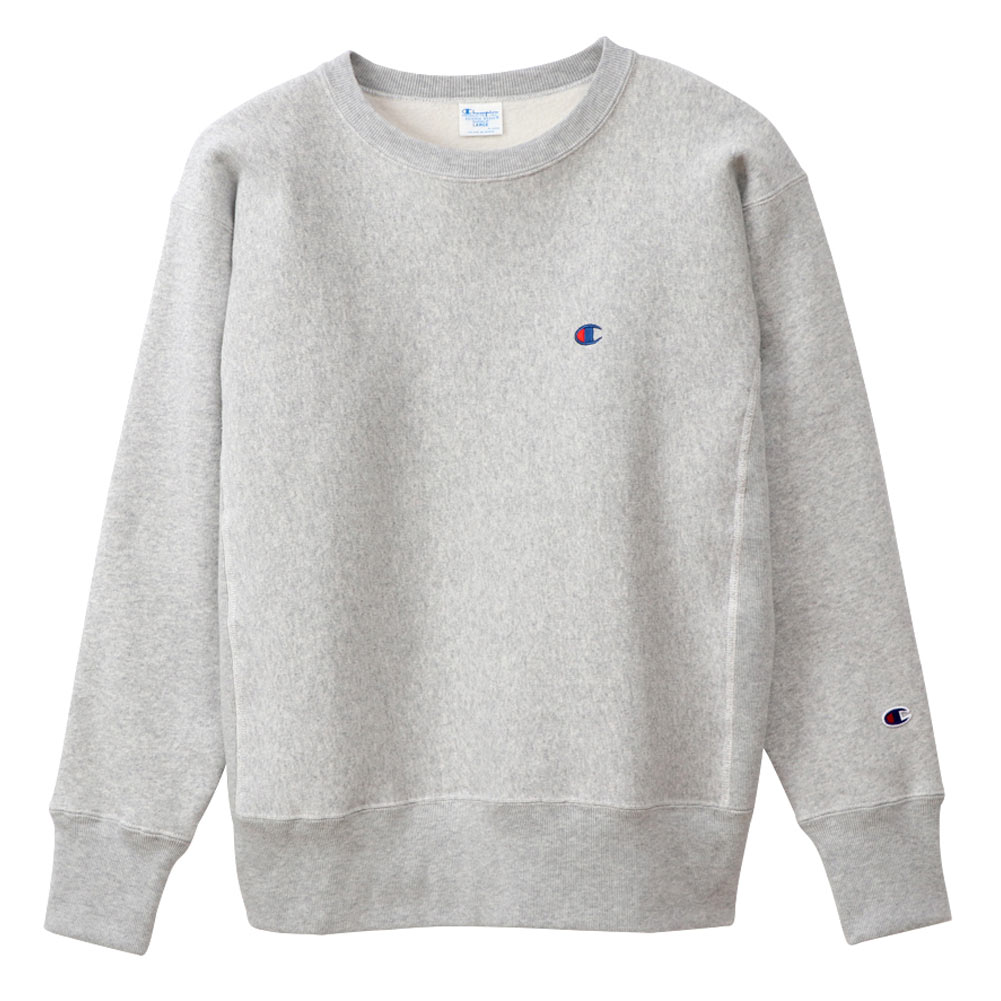 チャンピオン Champion リバースウィーブ 青タグ 11 5oz クルーネックスウェットシャツ トレーナー C3 Q017 シルバーグレー Champion正規取扱店