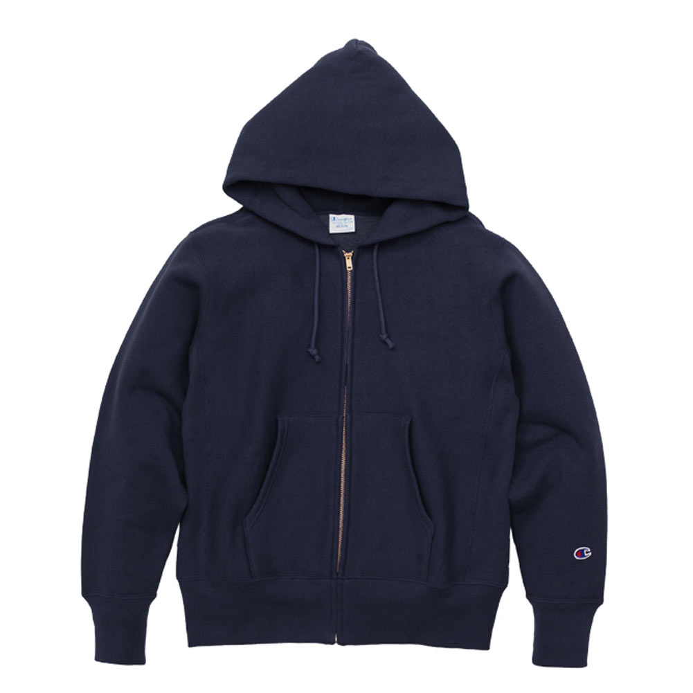 champion REVERSE WEAVE パーカー ネイビー Sサイズ