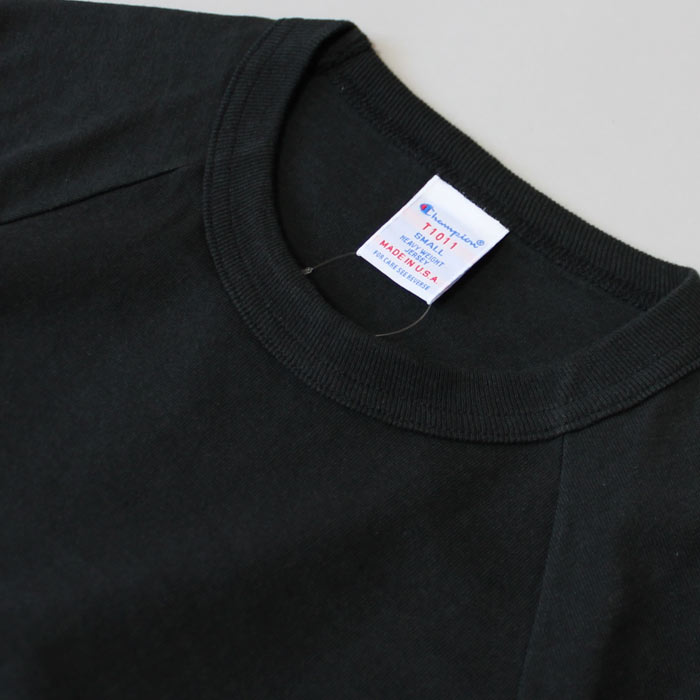 チャンピオン Champion T1011 ティーテンイレブン ラグラン3/4スリーブ 7分袖 Tシャツ C5-P404 ブラック Black チャンピオン 7分袖 長袖Tシャツ グレー T1011 S C5-P404.