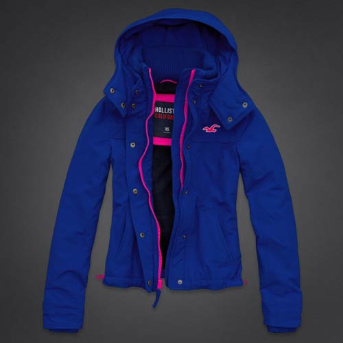 ホリスター/Hollister/レディース/ナイロンジャケット:Hollister All-Weather Jacket - Blue