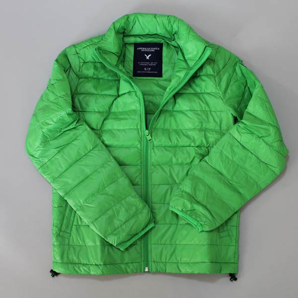 アメリカンイーグル/American Eagle/メンズ/ダウンジャケット：AE Lightweight Puffer Jacket - Green