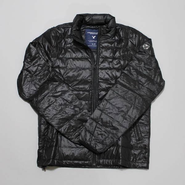 アメリカンイーグル/American Eagle/メンズ/ダウンジャケット：AE Lightweight Puffer Jacket - Black