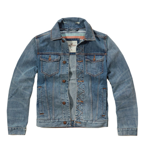 ホリスター Hollister アウター デニムジャケット ジージャン：Medium Wash Denim Jacket